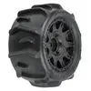 Pro-Line Dumont Pre-Mounted Mt 1/18 Tire Set (Black) (4) W/12Mm Hex 1