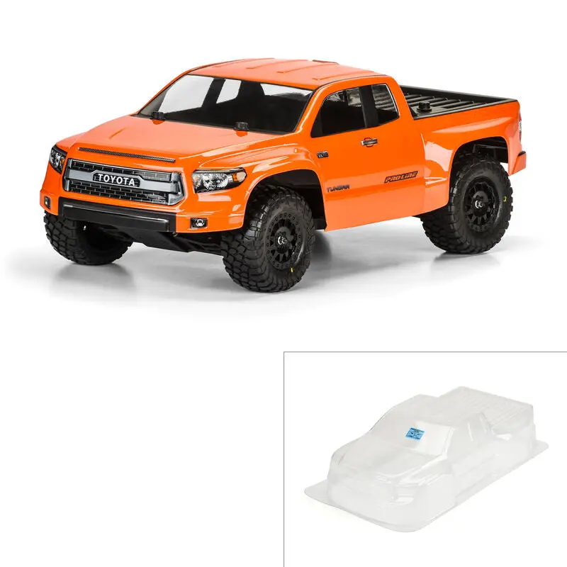 Pro-Line Toyota Tundra Trd Pro True Scale Short Course Truck Body (Clear) (Slash/Sc10/Pro-2) 1