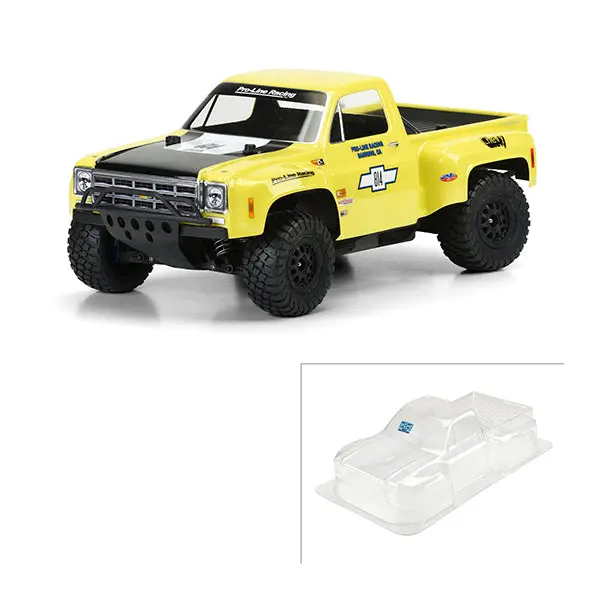 Pro-Line 1978 Chevy C-10 Race Truck Short Course Truck Body (Clear) 1