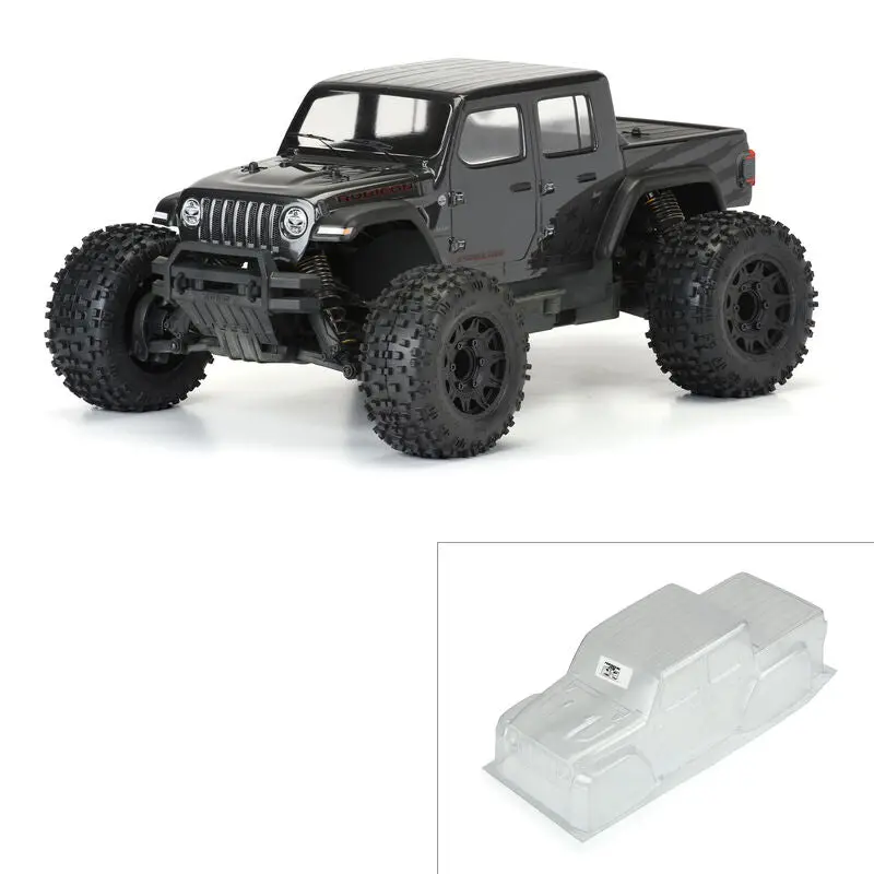 Pro-Line Jeep Gladiator Rubicon 1/10 Truck Body (Clear) (Stampede/Granite) 1