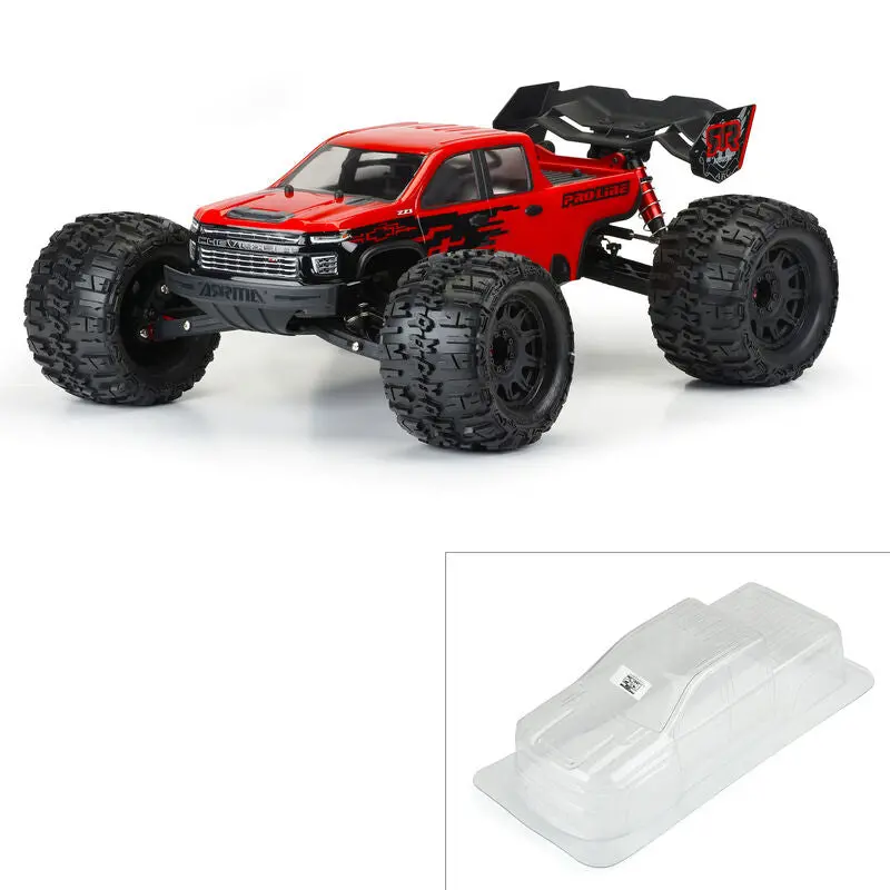Pro-Line 2021 Chevrolet Silverado 2500 Hd Monster Truck Body (Clear) (Kraton 6S) 1
