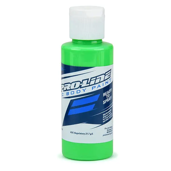 Pro-Line Rc Body Airbrush Paint (Fluorescent Green) (2Oz) 1
