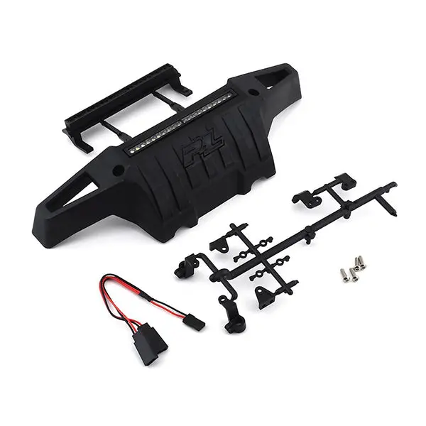 Pro-Line X-Maxx Pro-Armor Front Bumper W/4" Led Light Bar 1