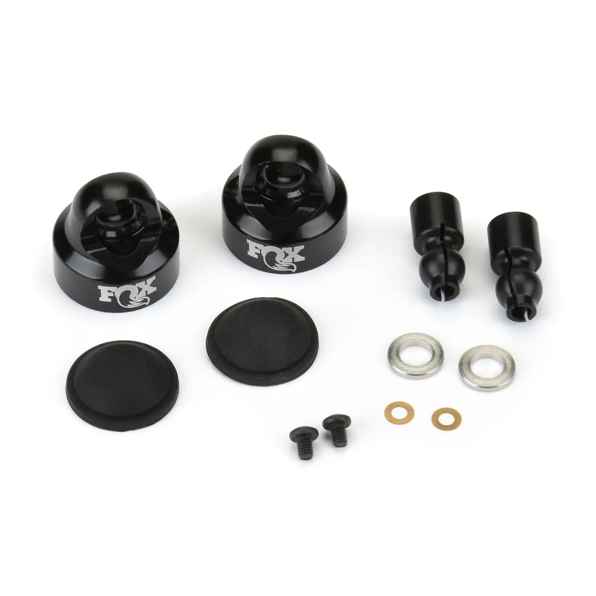 Pro-Line 1/6 Fox Aluminum Shock Caps (2): Scx6 1