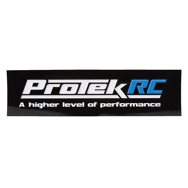 Protek Rc Bumper Sticker (Black) 1