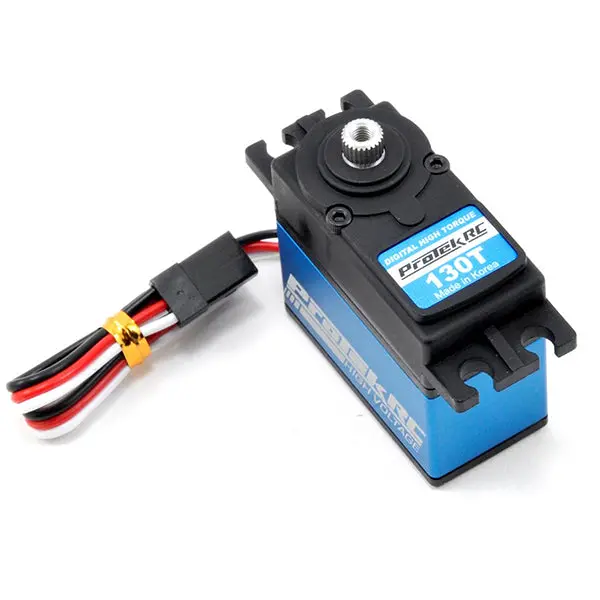 Protek Rc 130T Standard Digital "High Torque" Metal Gear Servo (High Voltage) 1