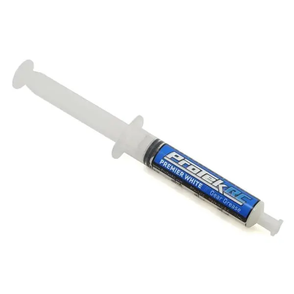 Protek Rc "Premier White" Friction & Noise Reducing Gear Grease Lubricant (10Ml) 1