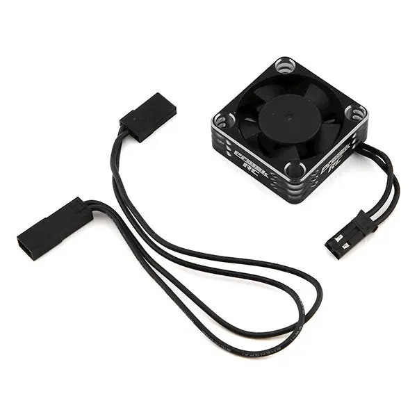Protek Rc 30X30x10mm Aluminum High Speed Hv Cooling Fan (Silver/Black) 1