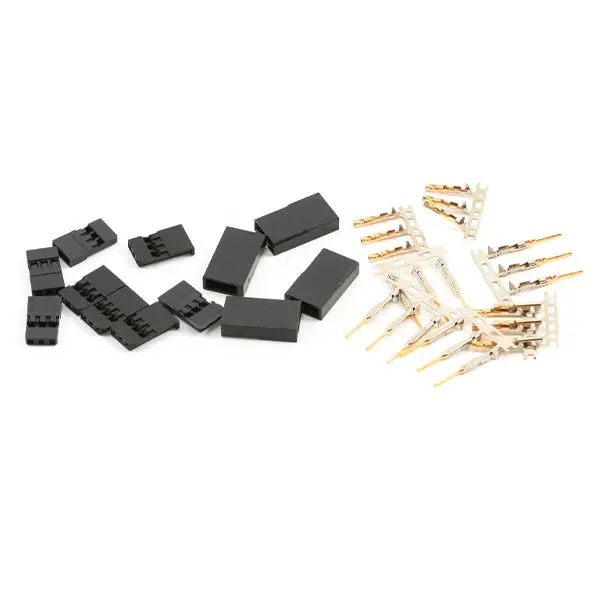 Protek Rc Futaba Style Servo Connectors (4 Pair) 1