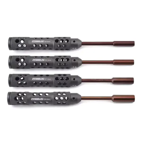 Protek Rc "Trutorque Sl" 4-Piece Metric Nut Driver Set (5.0, 5.5, 7.0, 8.0Mm) 1