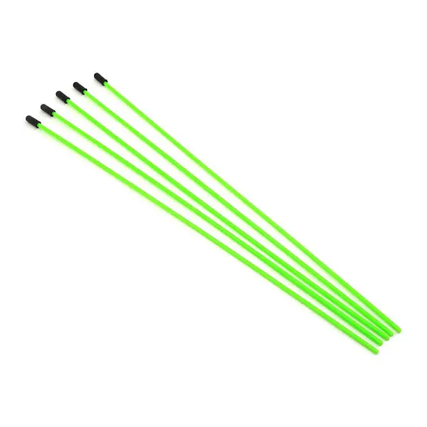 Protek Rc Antenna Tube W/Caps (Flo Green) (5) 1