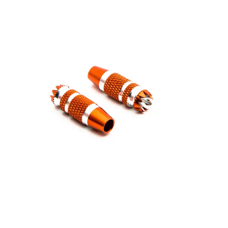 Stick End 24Mm Orange W/Silver 1