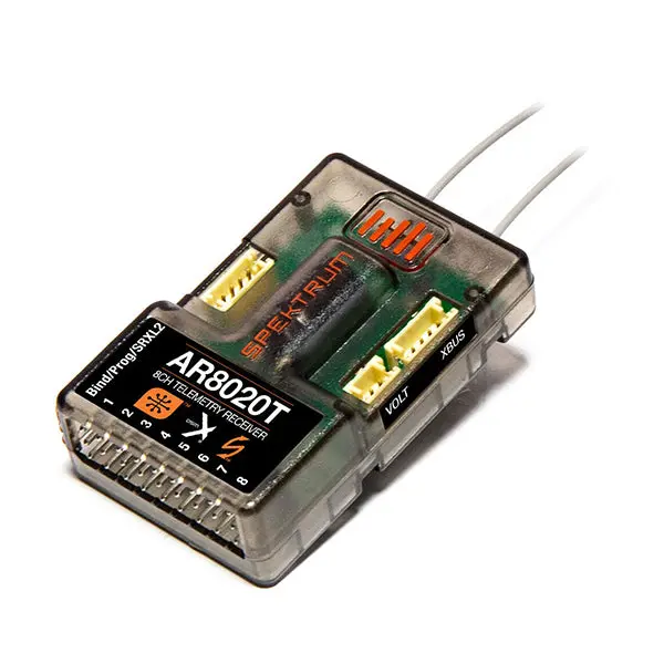 Spektrum Rc Ar8020t Dsmx 8 Channel Air Telemetry 2.4Ghz Receiver 1