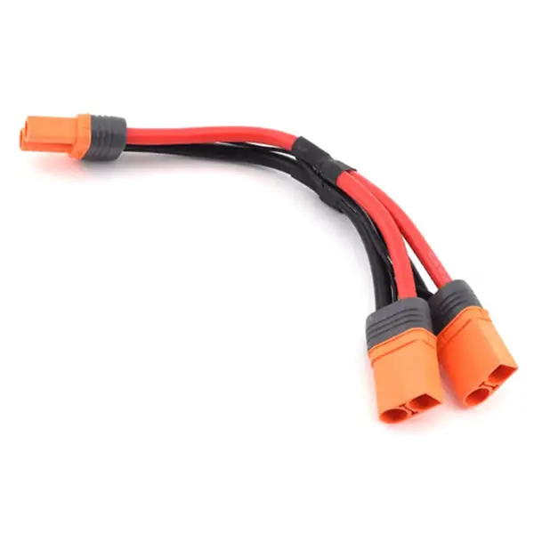 Spektrum Rc Ic5 6" Battery Parallel Y-Harness Connector 1