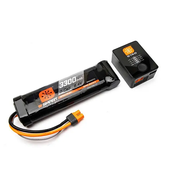 Spektrum Rc Smart G2 Powerstage 3S Bundle W/ Nimh 7Cell 3300Mah 1