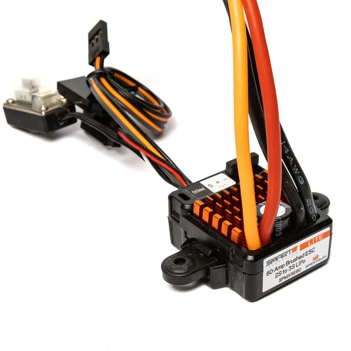 Spektrum Rc Firma 60A Lite Brushed Smart Esc, 2S-3S: Ic3 1
