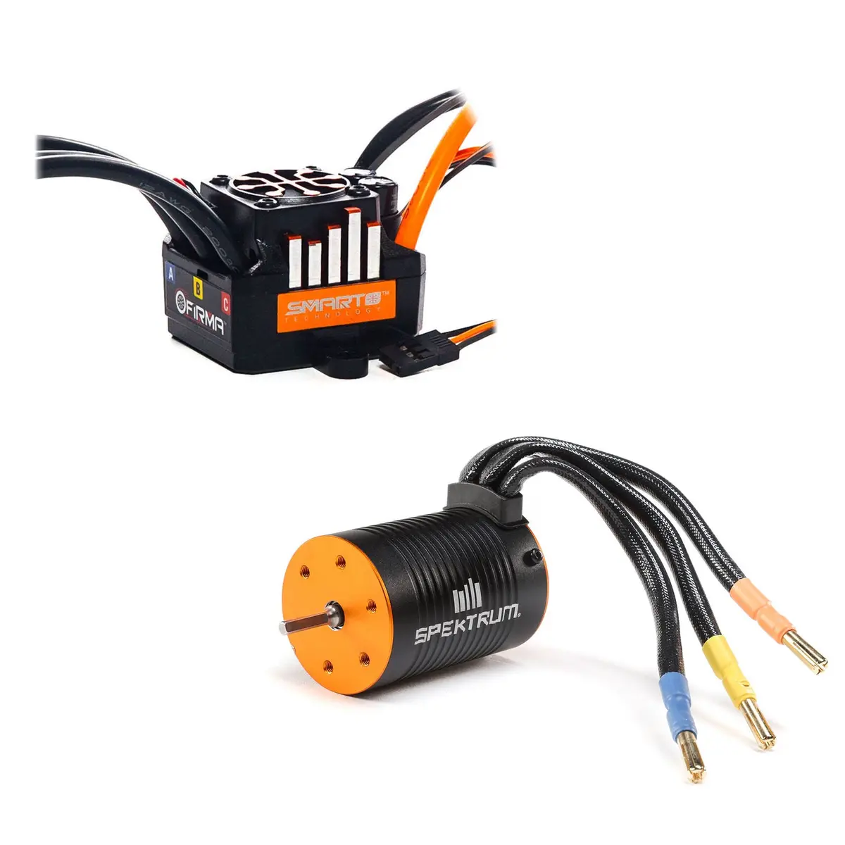 Spektrum Firma 100A Brushless Smart Esc / 6500Kv Sensorless Motor Combo: No-Prep 1