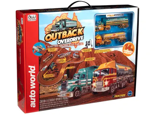 Auto World Outback Overdrive 14' Slot Race Set 1