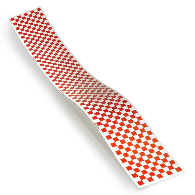 Top Flite Checkered Monokote Trim (Red/Clear) 1
