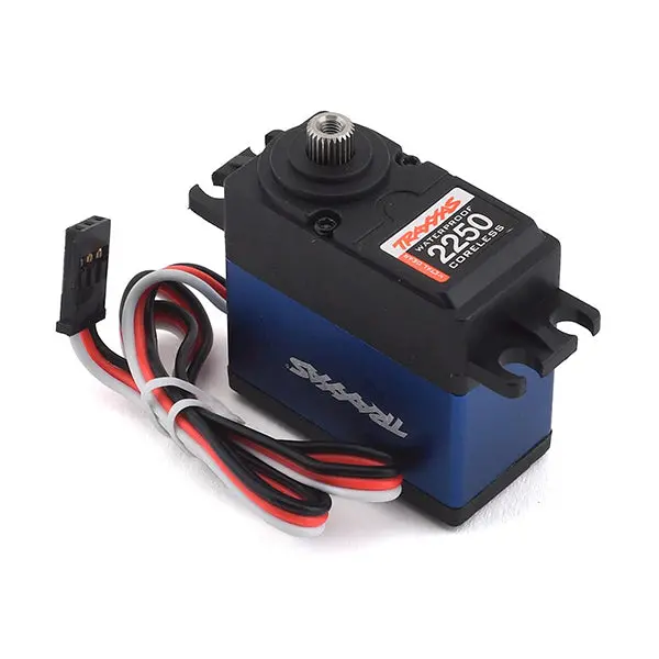 Traxxas 330 High Torque Metal Gear Waterproof Digital Servo (Blue) (High Voltage) 1