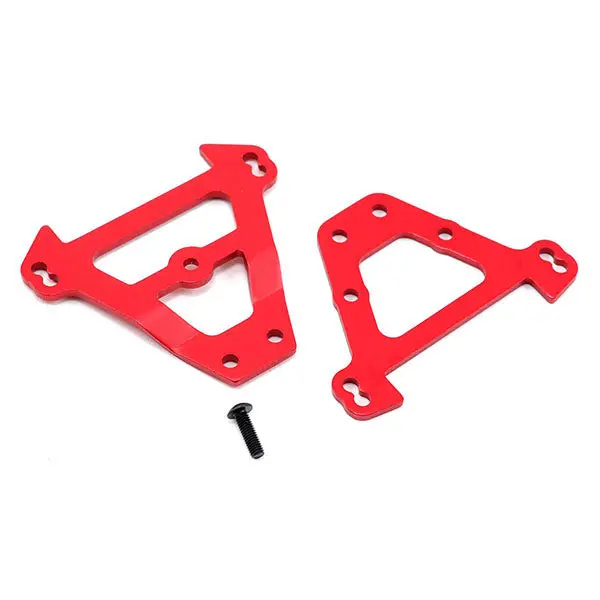 Traxxas Aluminum Bulkhead Tie Bars (Red) 1