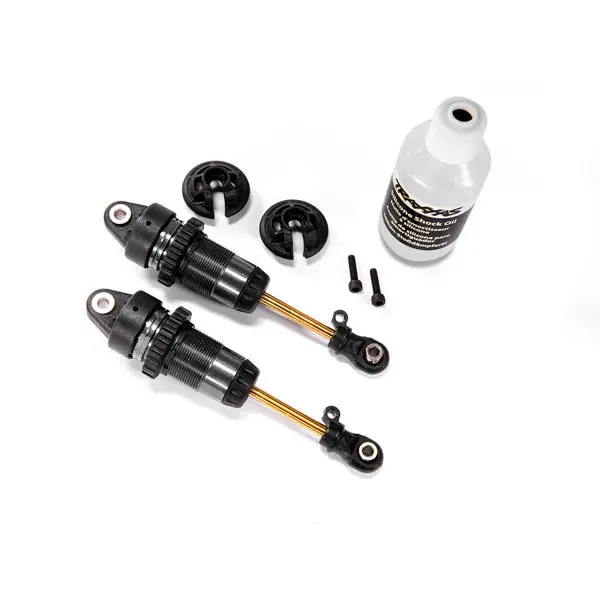 Traxxas Gtr Long Hard Anodized Shocks W/Ti-Nitride Shafts (2) 1