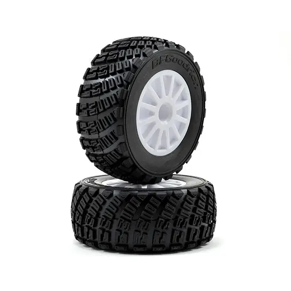 Traxxas Bfgoodrich Rally Tire W/Rally Wheel (2) (White) 1
