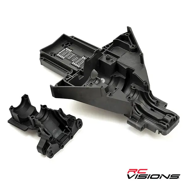 Traxxas X-Maxx Rear Upper/Lower Bulkhead 2