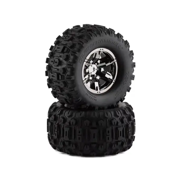 Traxxas X-Maxx Wheels, Sledgehammer Tires, Foam Inserts 1