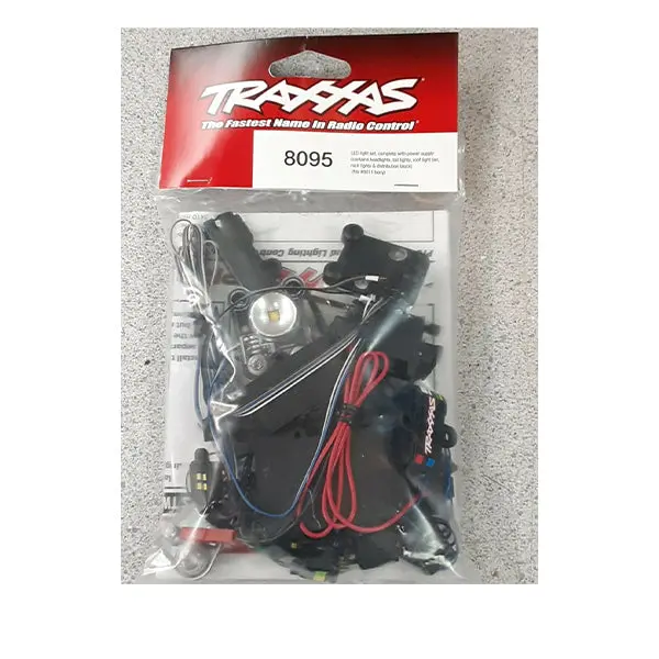 Traxxas Led Light Set, Complete With Power Supply (Contains Headlights, Tail Lights, Roof Light Bar, Roc 1