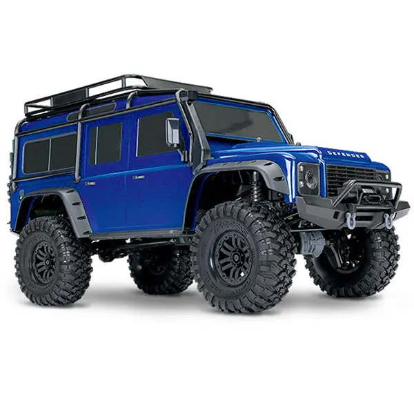 Traxxas Trx-4 1/10 Scale Trail Rock Crawler W/Land Rover Defender Body W/Xl-5 Esc & Tqi 2.4Ghz Radio 4