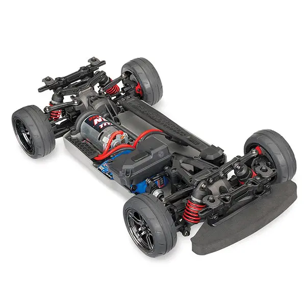 Traxxas 4-Tec 2.0 1/10 Brushed Rtr Touring Car Chassis (No Body) W/Tq 2.4Ghz Radio 1