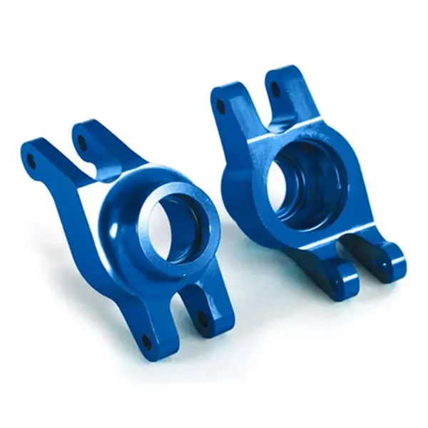 Traxxas Maxx Aluminum Hub Carriers (Blue) 1