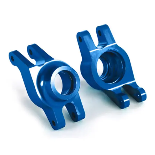 Traxxas Maxx Aluminum Hub Carriers (Blue) 2