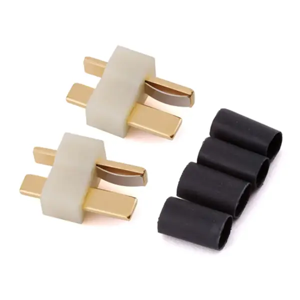 Deans High Temp Male Ultra Plug (2) (12~16Awg) 1