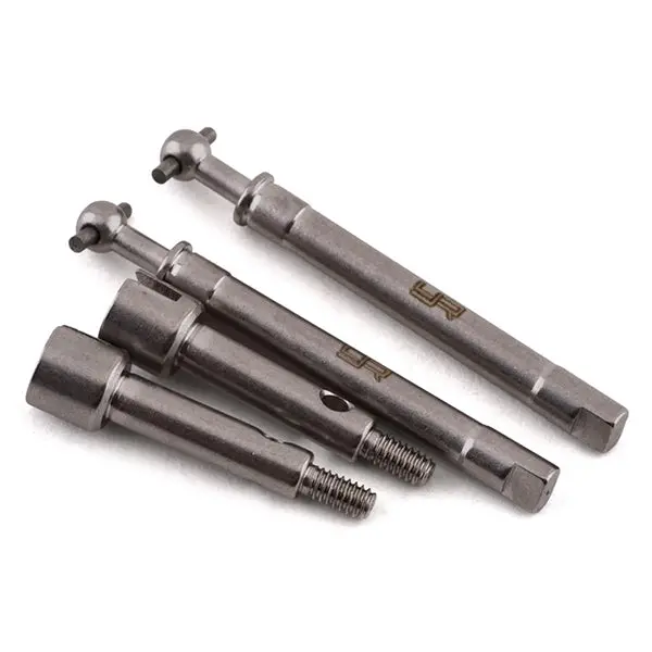 Yeah Racing Scx24 Steel Front Driveshafts 1