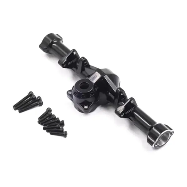 Yeah Racing Scx24 Aluminum Rear Axle Housing (Black) 1
