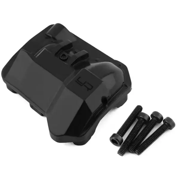 Yeah Racing Traxxas Trx-4 Aluminum Front/Rear Differential Cover (Black) 1