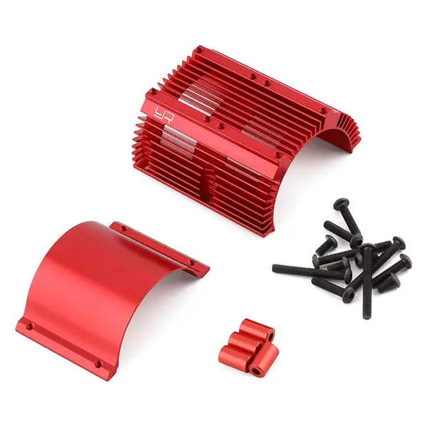 Yeah Racing Aluminum Motor Heat Sink (Red) (40.8Mm Diameter) 1