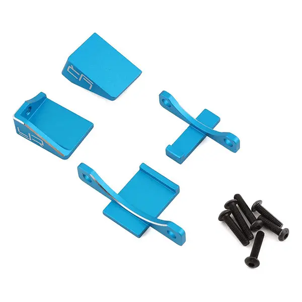 Yeah Racing Aluminum 30Mm/40Mm Fan Mount (Blue) 1