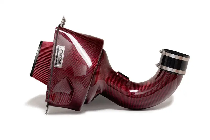 Corsa 2014-19 Chevy Corvette 6.2L (Non Z06) Closed Box Air Intake W/ Drytech Filter-Carbon Fib 1
