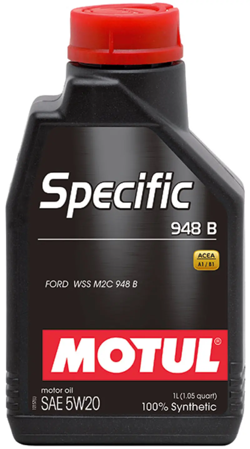 Motul 1L Oem Synthetic Engine Oil Specific 948B - 5W20 - Acea A1/B1 Ford M2c 948B 1