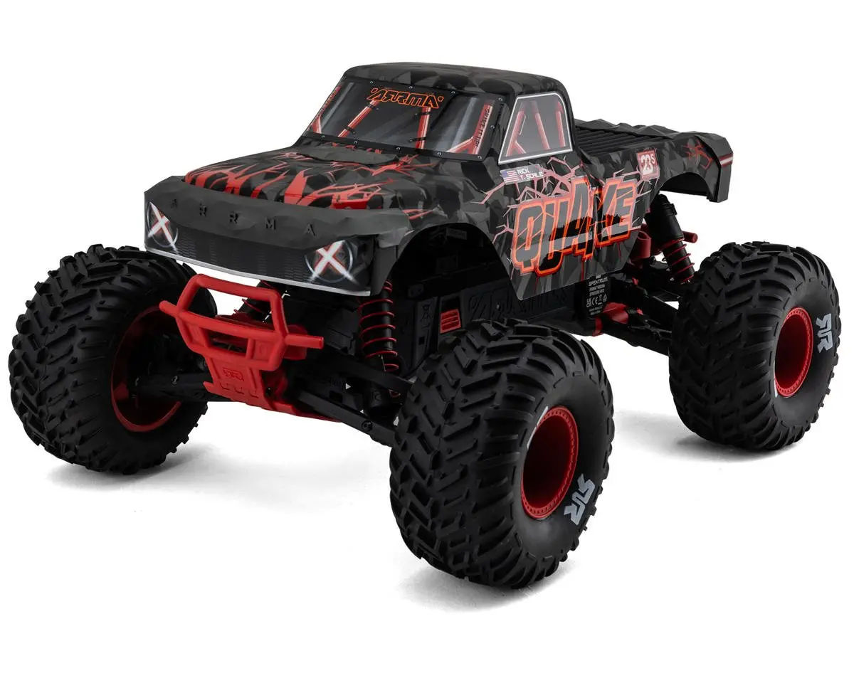 Arrma Quake 223S Dsc 1/10 Rtr Brushless 2Wd Monster Truck W/Slt2 2.4Ghz Radio 1