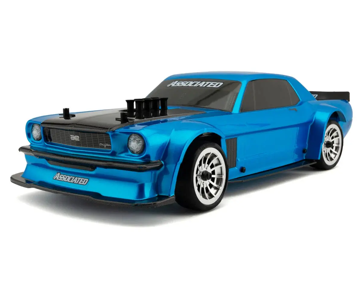 Team Associated Dc10 Rtr 1/10 Electric Brushless Rwd Drift Car (Blue) W/2.4Ghz Radio 1