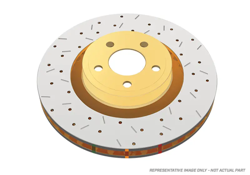 Dba 8/93-94 Nissan Skyline R32 Gt-R/95-7/98 R33 & R34 Gt-R Rear Drilled & Slotted 4000 Series Rotors 1