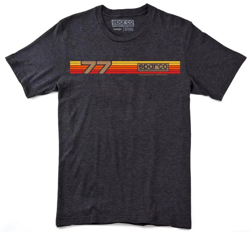 Sparco T-Shirt Rally Charcoal Medium 1