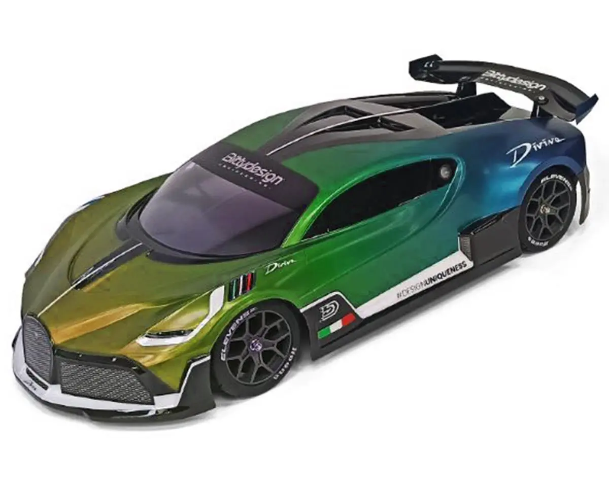 Bittydesign Divina 1/8 Supercar Body (Clear) (Arrma Vendeta/Infraction 3S) 1