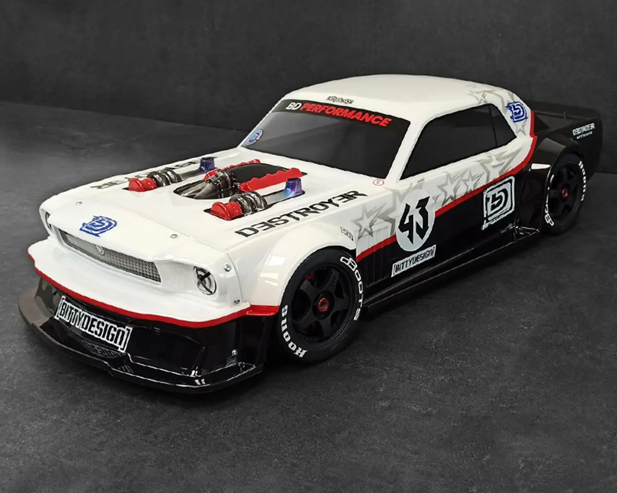 Bittydesign Destroyer 1/7 Supercar Body (Clear) (Arrma Infraction/Limitless) 1