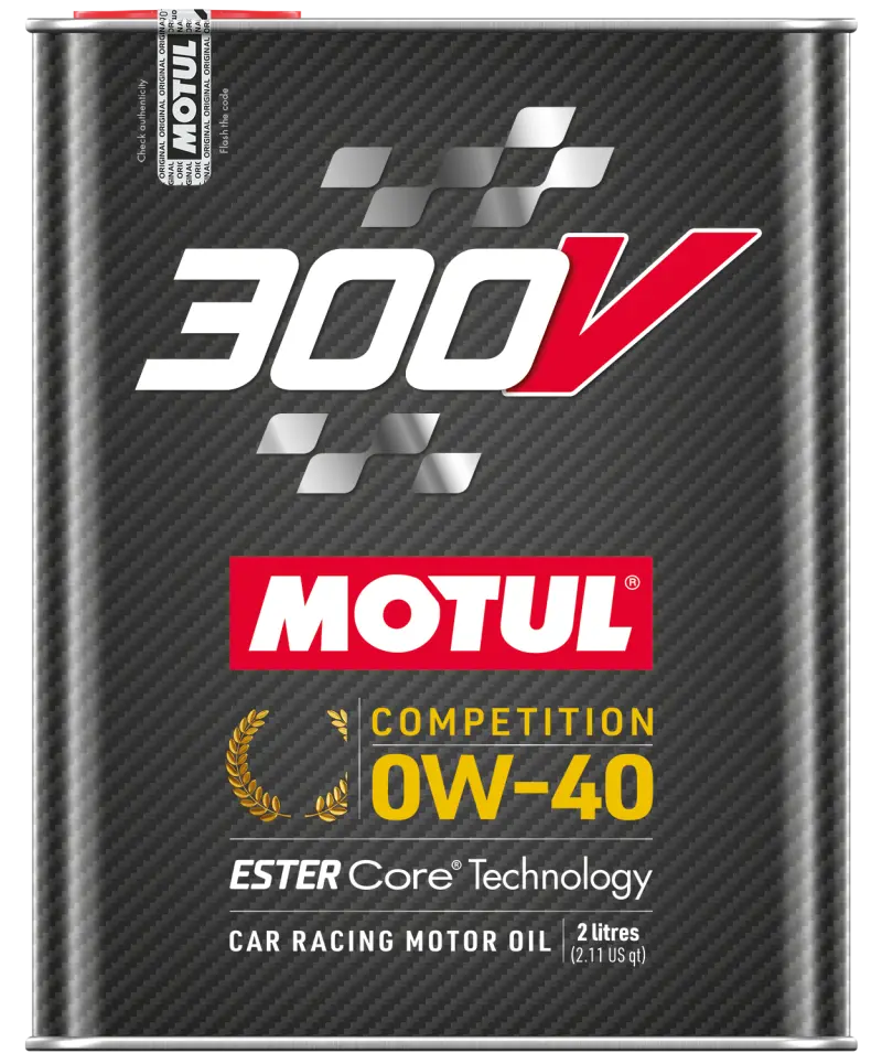 Motul 2L 300V Competition 0W40 1