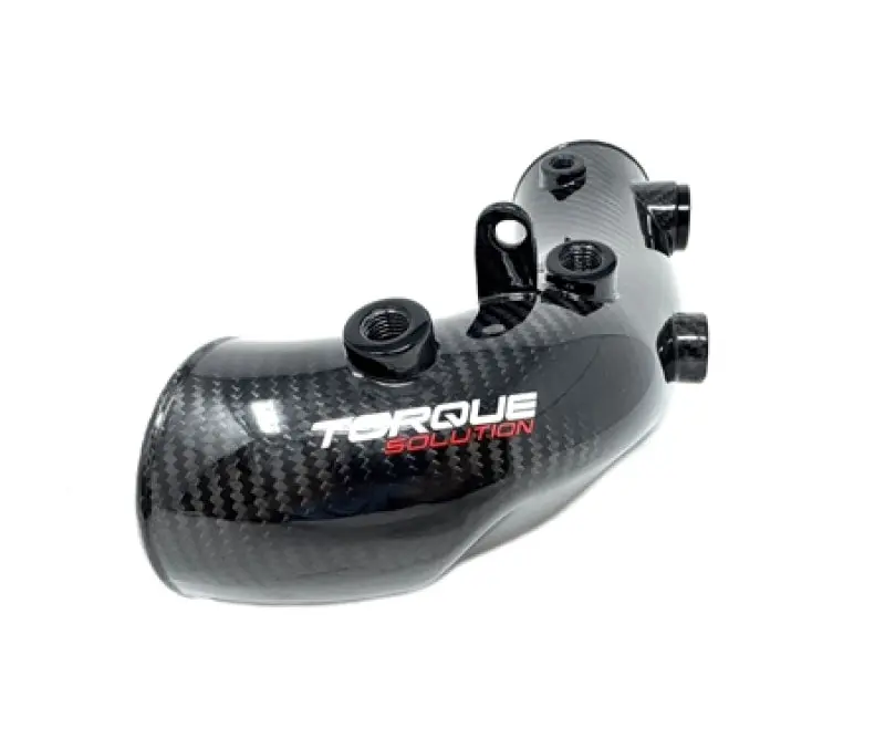 Torque Solution 02-07 Subaru Wrx/04-21 Sti Hd Hard Turbo Inlet Carbon Fiber - Oem / 3In Inlet 1